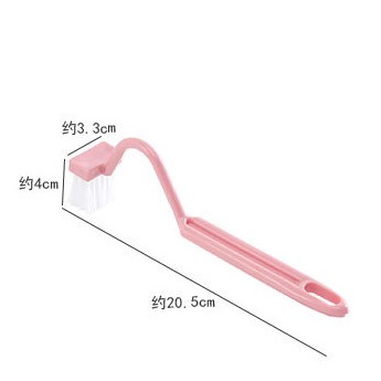 Chổi Cọ Nhà Vệ Sinh, Nhà bếp, Cây Cọ Toilet Bồn Cầu Hình Chữ S Bàn Chải Làm Sạch Góc Chết