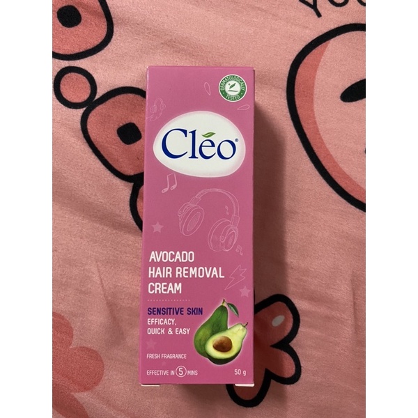 Kem Bơ Tẩy Lông CLEO  Hồng Dành Cho Da nhạy cảm-50g