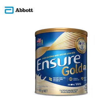 Sữa bột Ensure Gold Abbott hương Vani hộp 400g