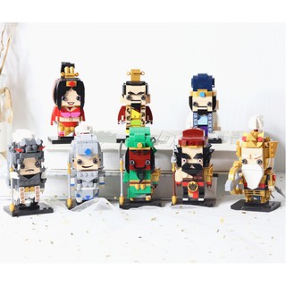 Mô hình lego Quan Vân Trường nhân vật truyện Tam Quốc hộp to