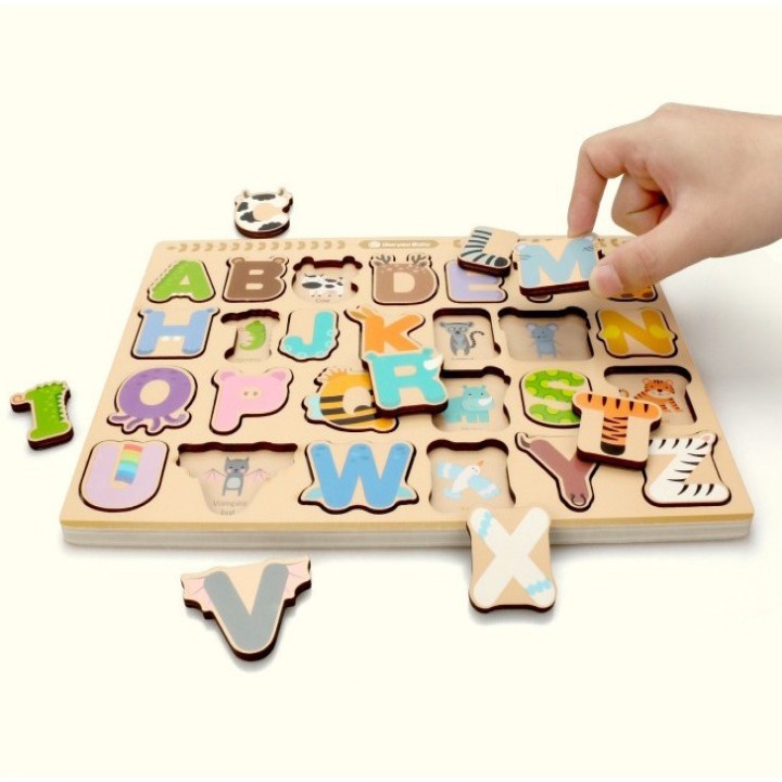 Bộ Ghép Hình Nhiều Chủ Đề Bằng Gỗ Goryeo Baby Hàn Quốc, Đồ Chơi Gỗ Thông Minh Montessori &amp; Giáo Dục Cho Bé - TIMIKID