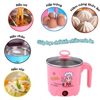 [SIÊU TỐC] Nồi Nấu Mì Mini 2 Lớp Tiện Dụng Đủ Size