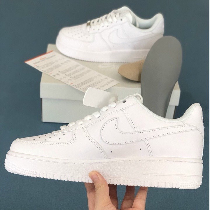 Giày thể thao AF1 ✅SALE sập giá✅nam nữ Giày Sneaker Air Force 1 trắng bull box bilJ