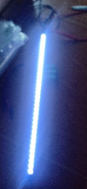 Led cho bể cá cảnh 45cm hai hàng bóng kép DC 12V siêu sáng có thể thả chìm trong nước