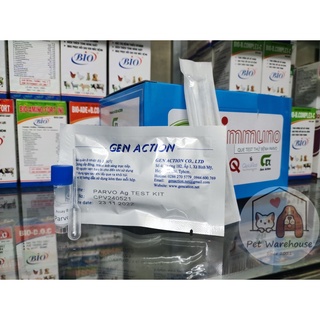 Que test xét nghiệm bệnh Parvo ở chó