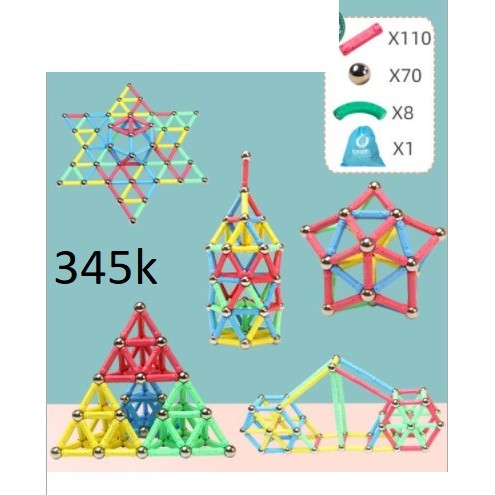 Đồ chơi nam châm xếp hình thông minh Buckyball