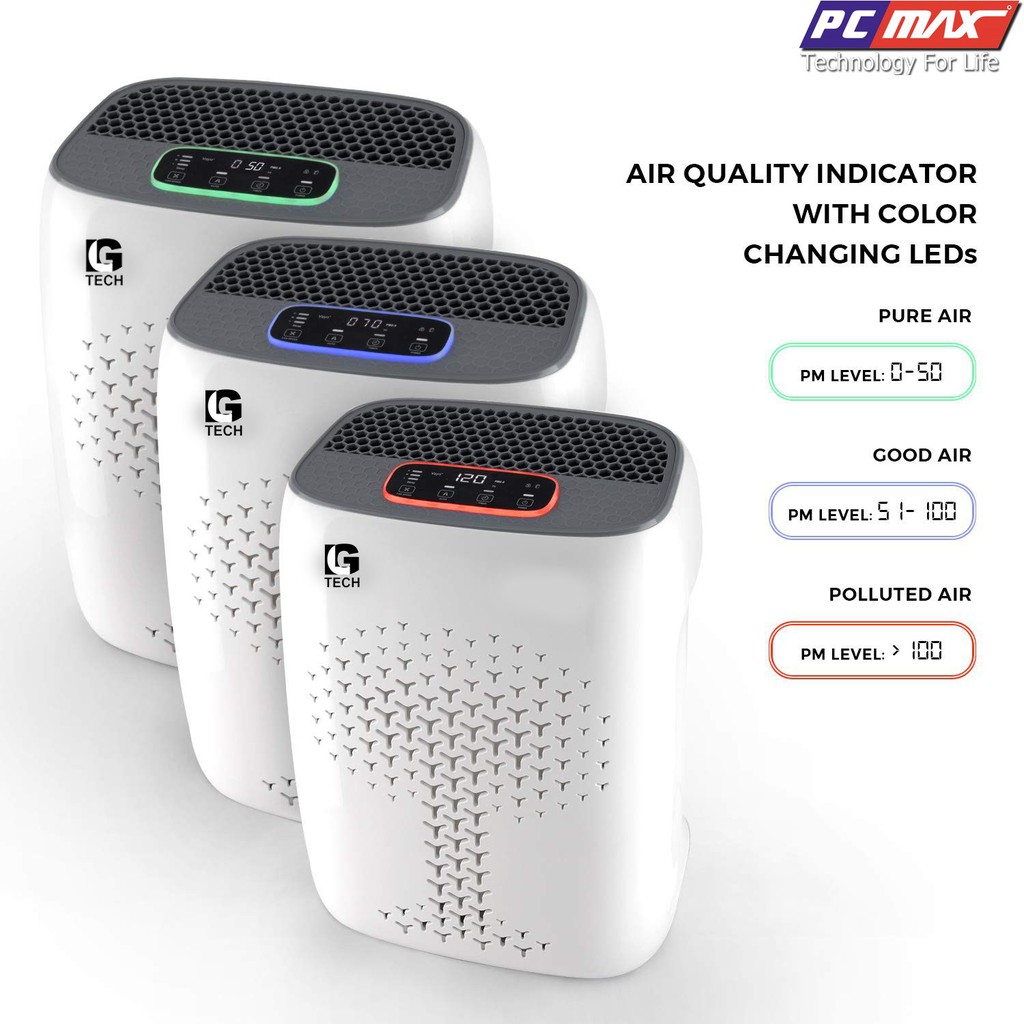 Máy Lọc không khí Air Purifier công suất 65W LGtech LG-KJ400 - Hàng Chính Hãng