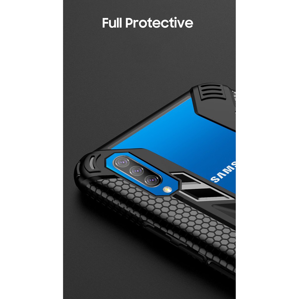 Ốp Điện Thoại Trong Suốt Chống Sốc Có Vòng Nhẫn Giá Đỡ Cho Samsung A50s A30s A50 S10 Lite Note 10 Lite A20 A30