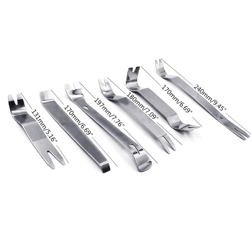 Bộ 6 Dụng Cụ Tháo Gỡ Bảng Điều Khiển Cửa Xe Hơi Chuyên Dụng