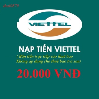 NẠP TIỀN VIETTEL