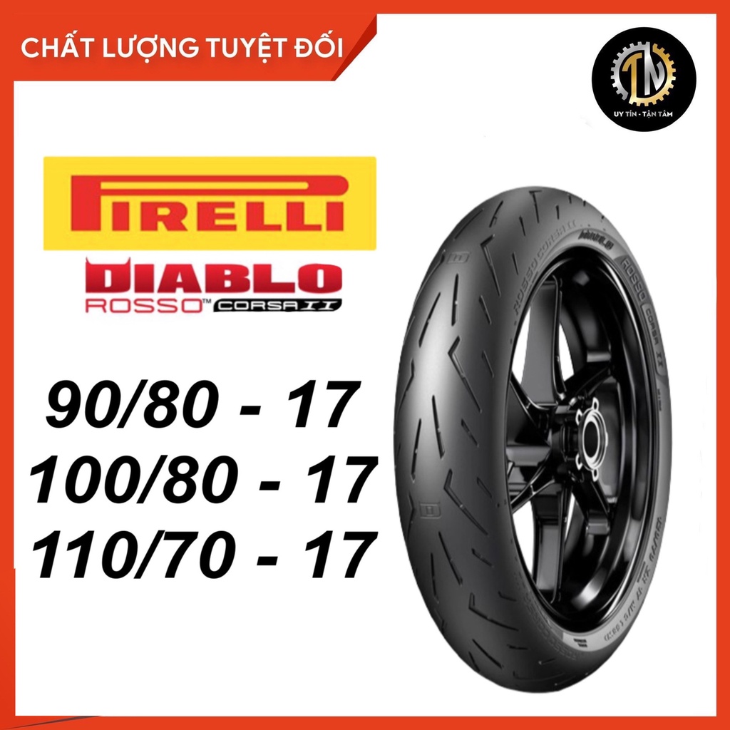 Vỏ Pirelli Rosso Corsa 2 size 17 chính hãng