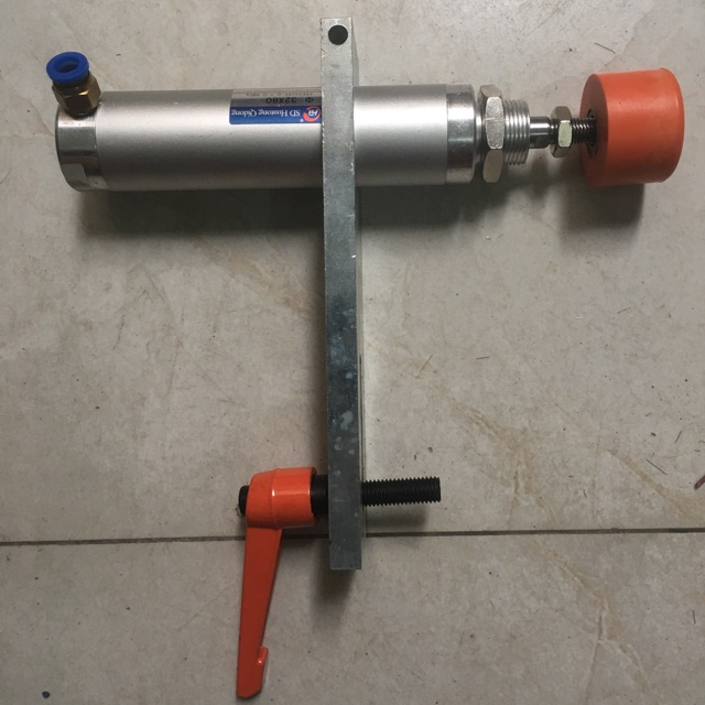 Combo xylanh kẹp phôi máy cắt