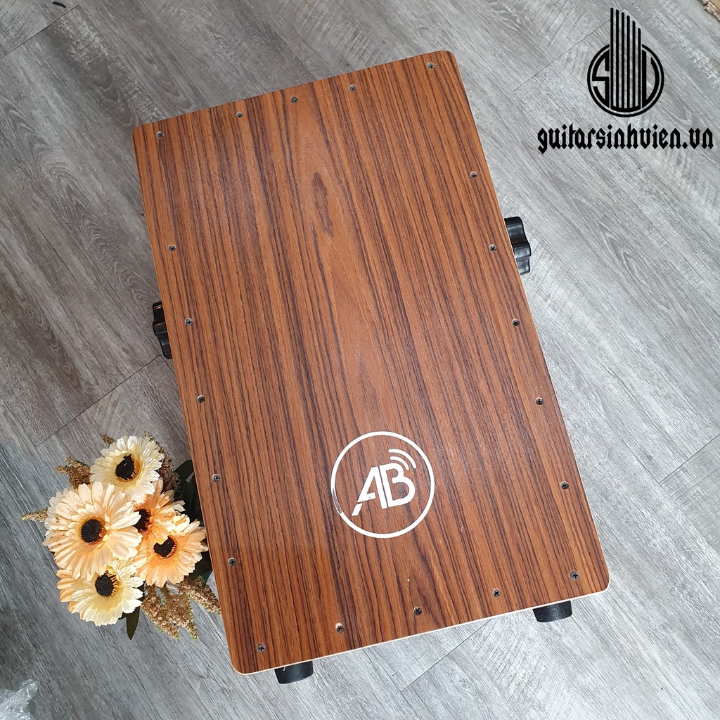 ▤Trống Cajon AB Drum có tay chỉnh đa dạng mẫu - Tặng bao và miếng lót êm mông Bảo hành 1 năm