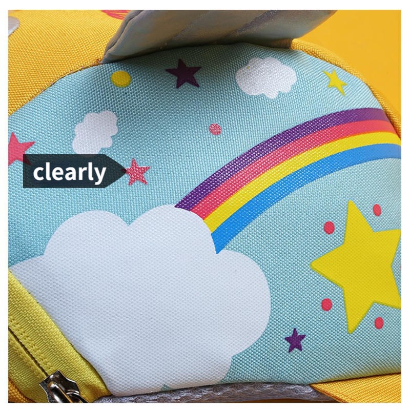 Ba Lô Đi Mẫu Giáo Chống Thất Lạc Hoạ Tiết Hoạt Hình Xinh Xắn Dành Cho Bé 1-3 - 4 Tuổi