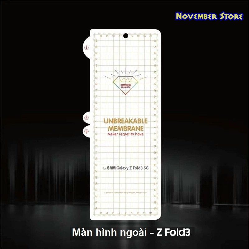MIẾNG DÁN PPF TRONG SUỐT CHO SAMSUNG GALAXY Z Fold 5 , Z flip 5 ,Z FOLD 4 , Z FOLD 3, Z FLIP 3, Z Flip 4