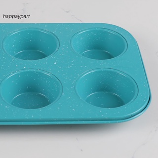 Khay nướng bánh muffin 6 ngăn chống biến dạng chịu nhiệt độ cao thời trang - ảnh sản phẩm 7