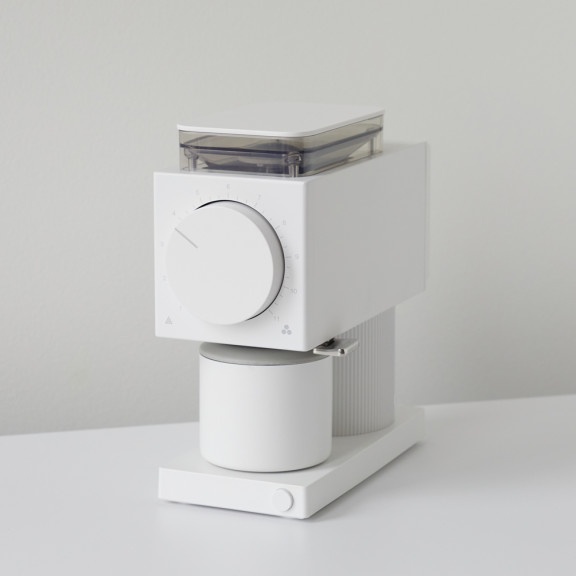 Máy Xay Cà Phê Fellow Ode | 31 chế độ xay | Màu trắng | Hộp chứa 80g | Bảo hành 1 năm Chính hãng