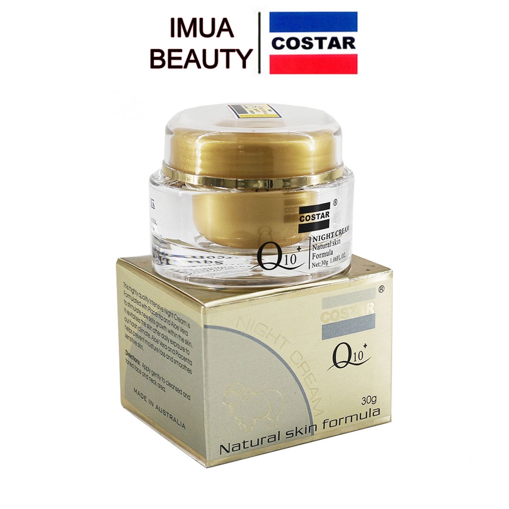 Kem dưỡng da ban đêm nhau thai cừu Q10 Costar Night Cream 30g