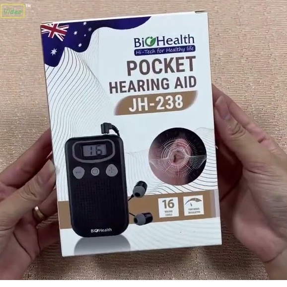 Máy trợ thính có dây biohealth jh-238- công nghệ australia - ảnh sản phẩm 3