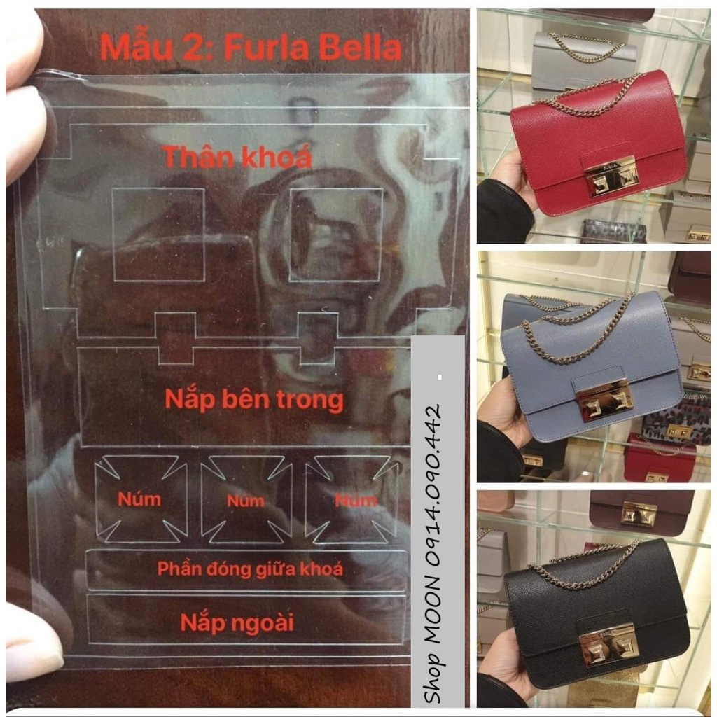 MIẾNG DÁN KHÓA TÚI FL BELLA