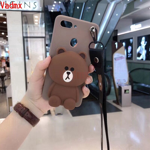 Ốp điện thoại silicone có ngăn đựng tiền hình thú 3D dễ thương cho iPhone 11 6.1 / 11 Pro 5.8 / 11 Pro Max 6.5