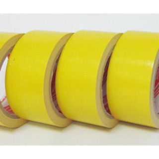 Băng keo vải màu vàng dán sàn, vá bao lúa, vá bạt