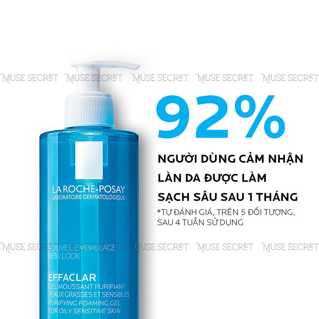 [Quà Tặng Khẩu Trang]Sữa Rửa Mặt La Roche Posay - Effaclar Purifying Foaming Gel Cleanser - Sữa rửa mặt tạo bọt dạng gel | BigBuy360 - bigbuy360.vn
