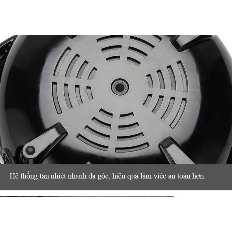 Bếp lẩu nướng điện OSAKA  tròn đa năng 2 in 1 công suất 1600w