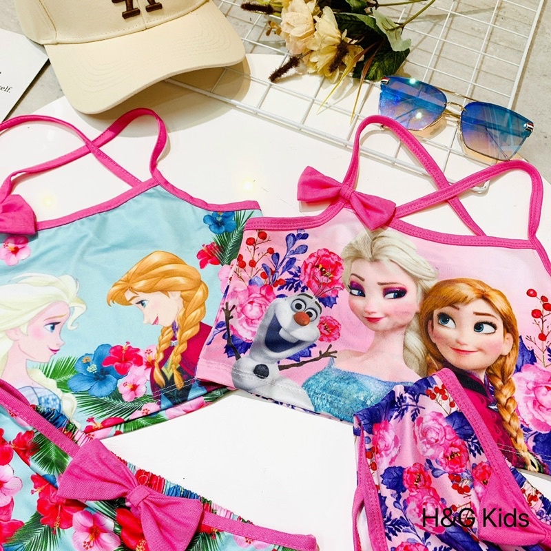 bikini công chúa elsa cho bé gái sành điệu - bkne