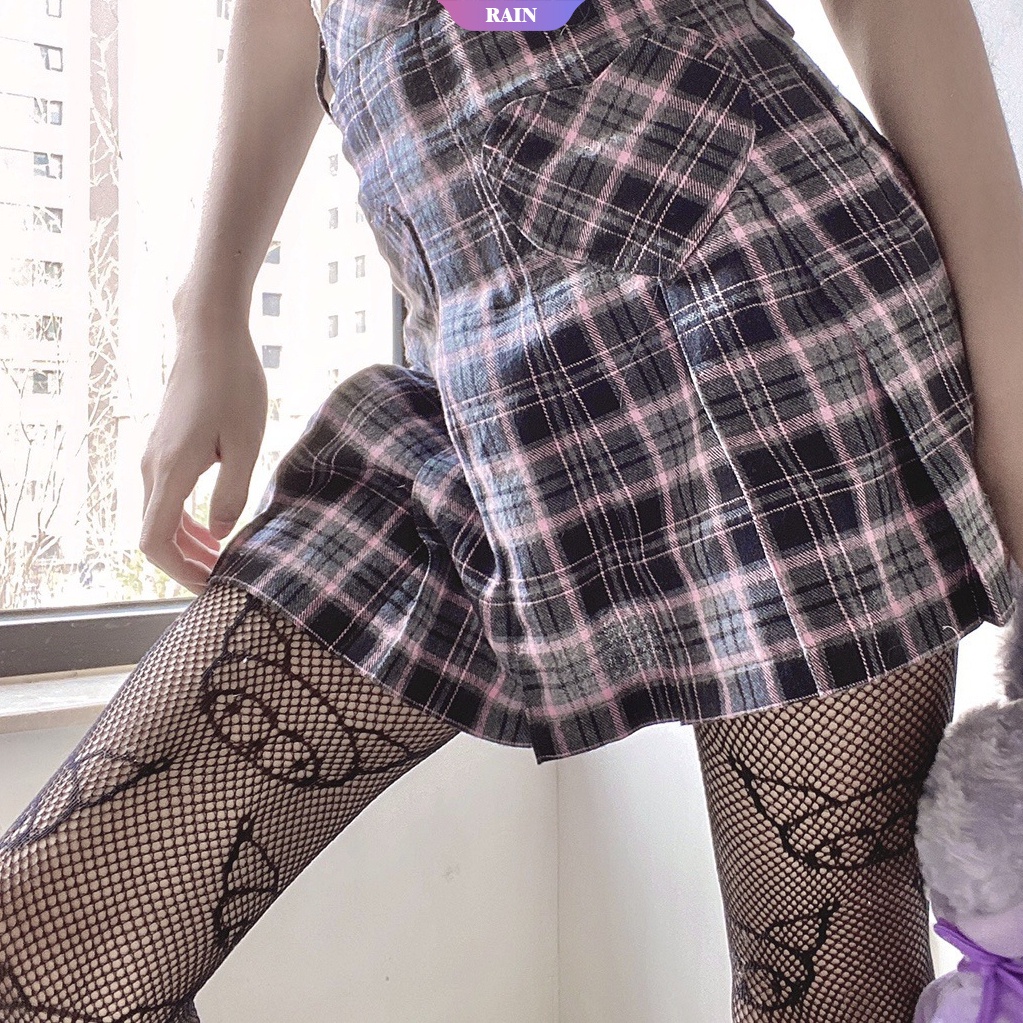 Quần Tất Màu Đen Eo Cao Thoáng Khí Gợi Cảm Phong Cách Lolita Cho Nữ