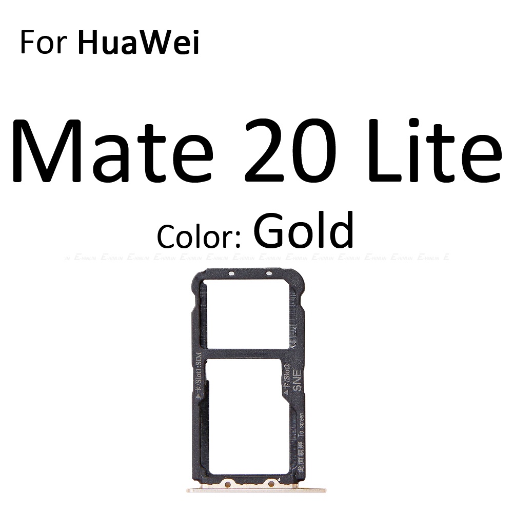 Khay Đựng Thẻ Sim Cho HuaWei Mate 20 Pro X 20X Lite Micro SD
