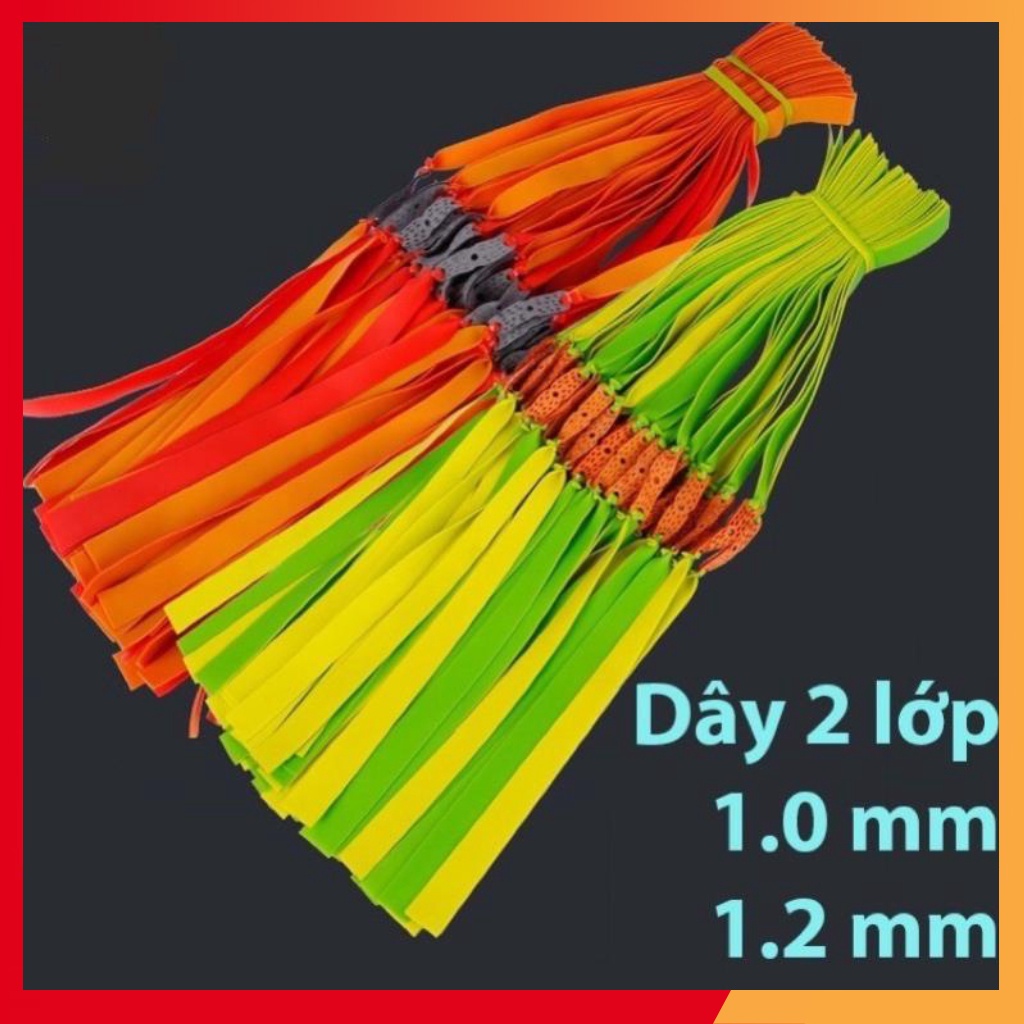 dây ná cao su 1mm latex 2 lớp cao cấp khổ 13-20-250 - Ná Ngọc