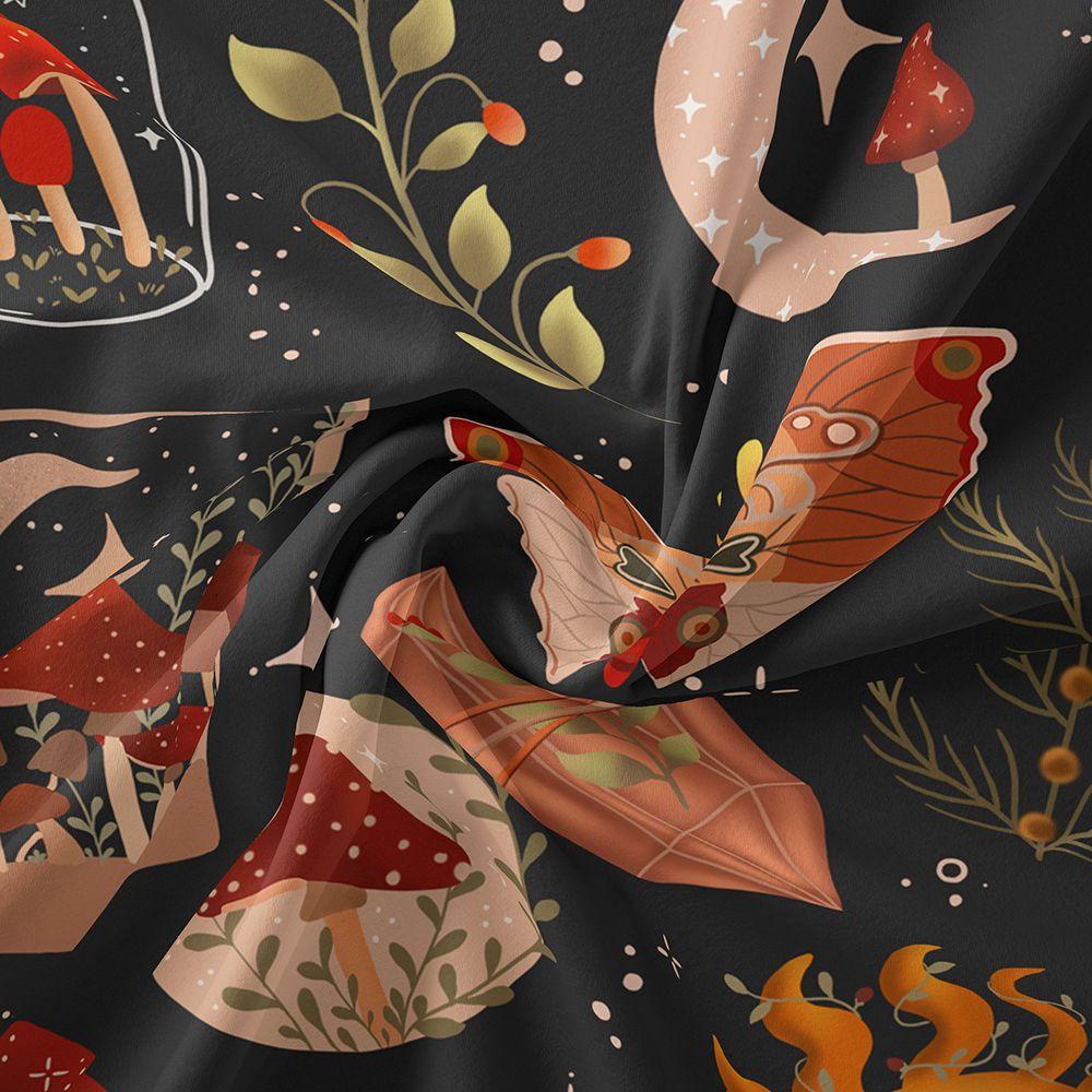 KUNHEV Phụ Kiện Treo Tường Trang Trí Hình Trăng Sao Phong Cách Hippie