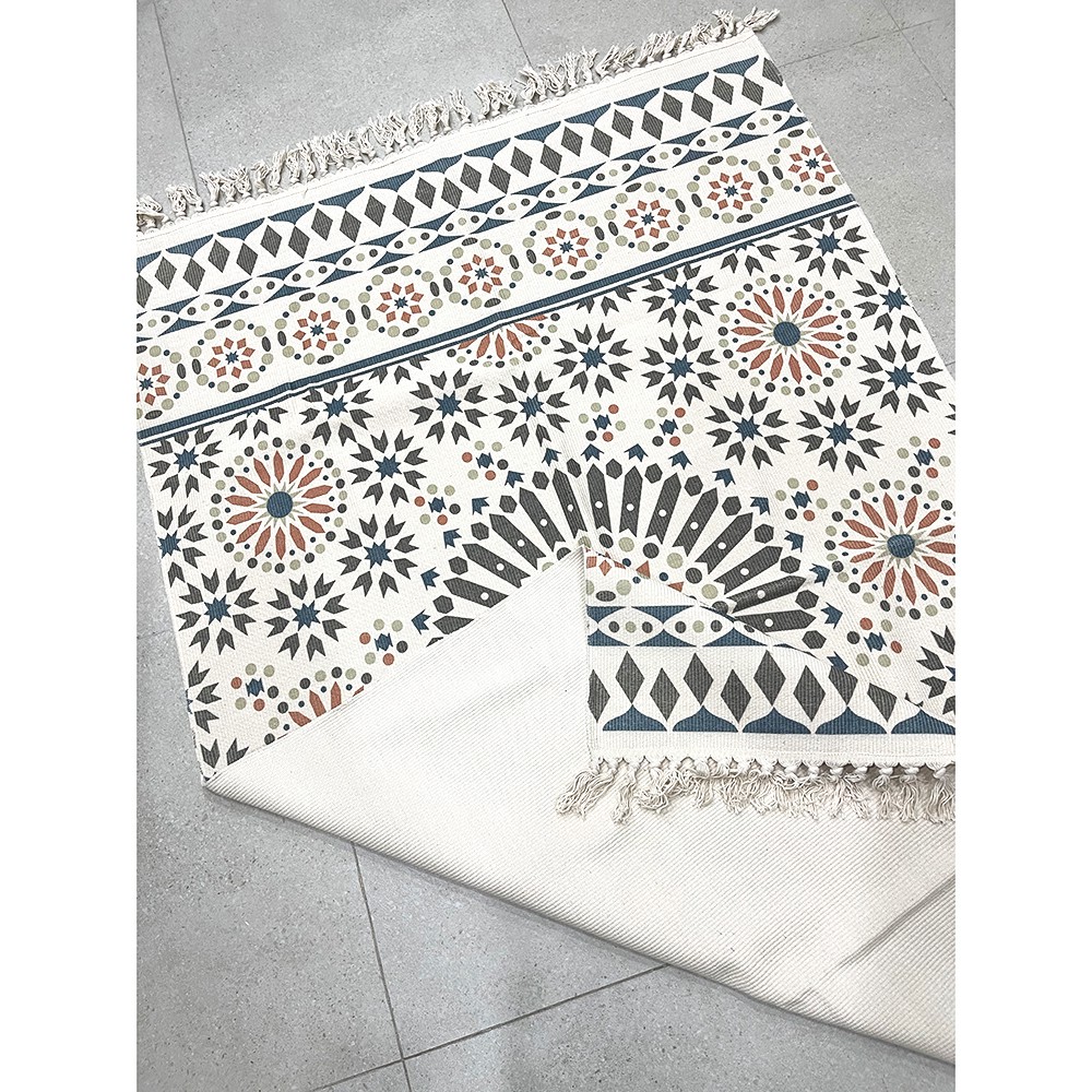 Thảm sàn Vintage 120x170cm sợi cotton