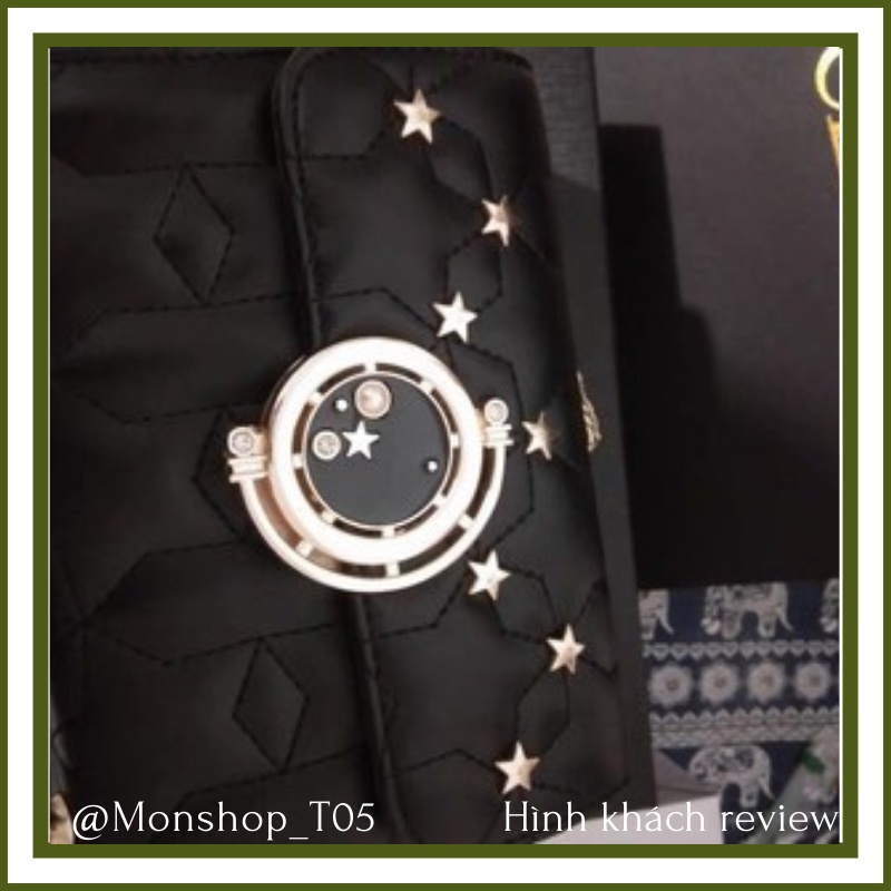 🌸sẵn🌸 Túi xách da mềm đeo chéo nữ CEEKAY chính hãng họa tiết ngôi sao khóa tròn - T05