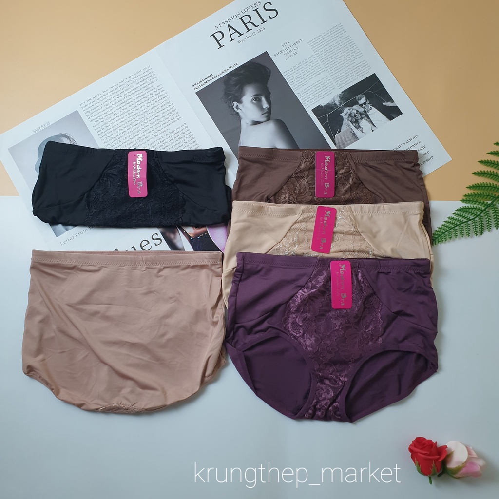 QUẦN LÓT MODERN BRA 345 THUN LANH , PHA REN CAO ẤP HÀNG THÁI LAN