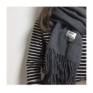 Khăn quàng cổ Acne Studios len xù made hàng đẹp