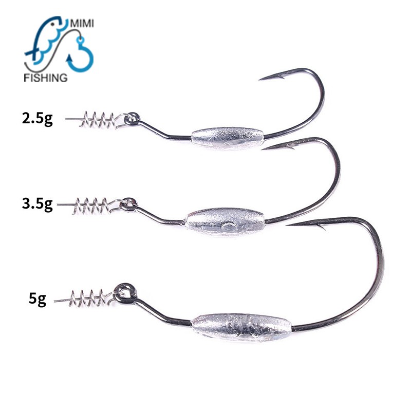 Lưỡi câu móc mồi mềm chuyên dụng câu lure