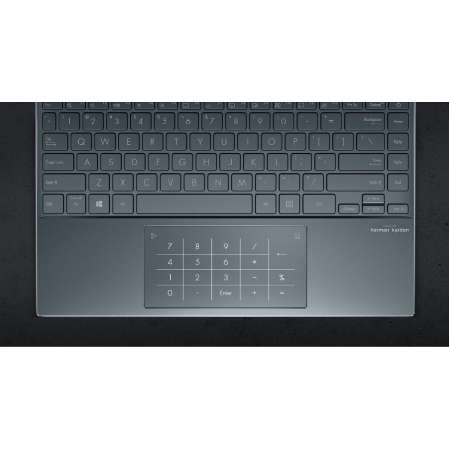Laptop Asus ZenBook UX425EA-BM069T/ Xám/ Intel Core i5-1135G7 (2.40 GHz, 8MB)/ RAM 8GB/ 512GB SSD/ 14 inch FHD