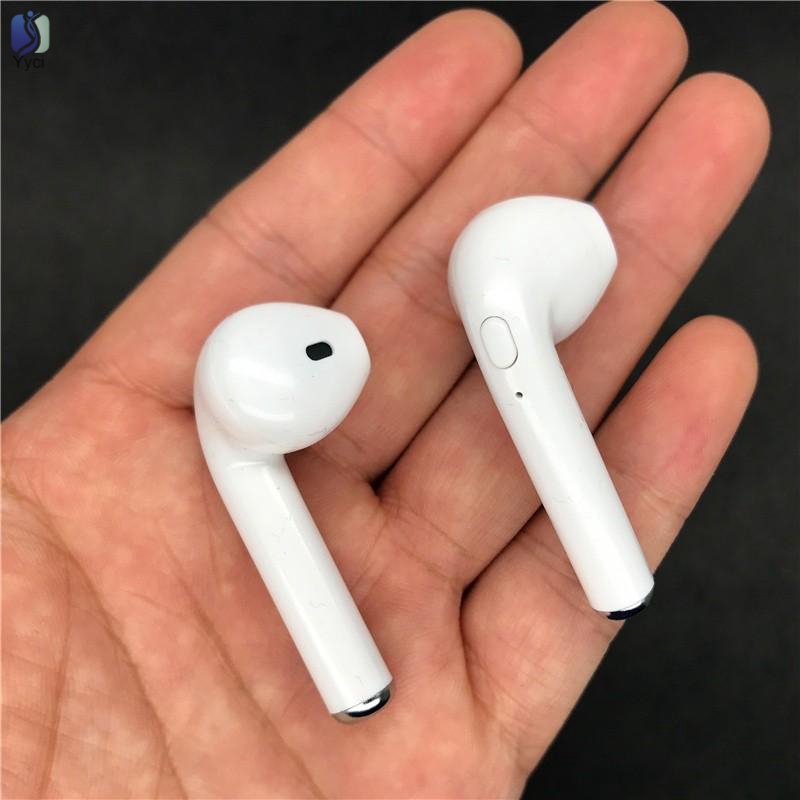 Yy i7S TWS Universal In-ear Wireless Bluetooth 4.2 Earbuds Headphones Headset @VN