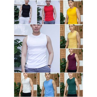 Áo Thun Nam sát nách body đủ màu
