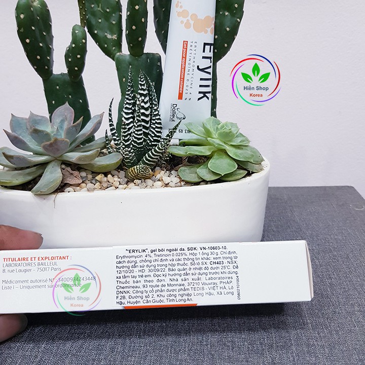 Erylik Kem bôi mụn trứng cá ,mụn bọc, mụn mủ, trứng cả, mụn ẩn, mụn đầu đen Của pháp | BigBuy360 - bigbuy360.vn