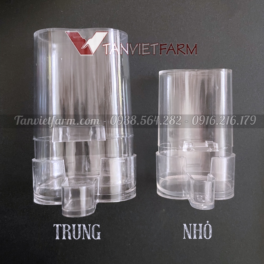 Máng ăn uống tự động cho chim cảnh [SET 10 cái size NHỎ]