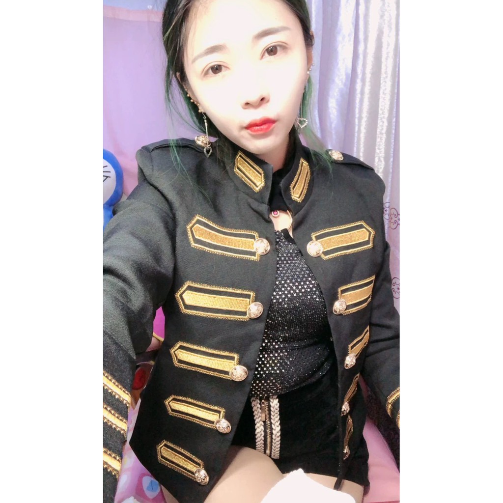 [Sẵn Hàng]♥️Áo khoác thêu chiến binh(ảnh thật)2 Màu Size S,M,L