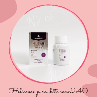 Viên uống Heliocare Purewhite Radiance Max 240