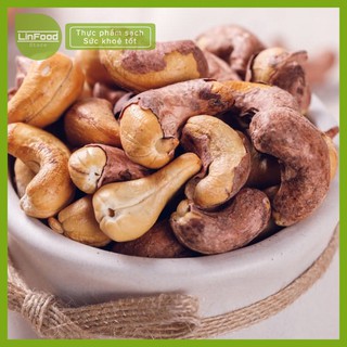 Hạt điều Nguyên hạt vỏ lụa Rang muối L1 LinFood