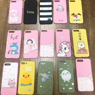Ốp dẻo TPU in hình cute cho iphone 6-Xs Max
