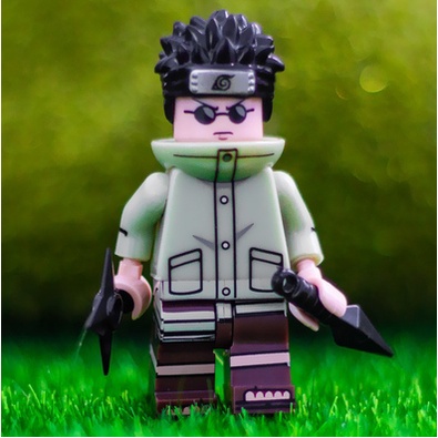 lego jiraiya, gai, rockl lee,danzo, shisui, shino trong naruto