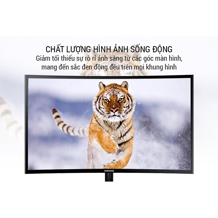 Màn Hình cong 27 inch Samsung (LC27F390FHEXXV) (1920x1080/VA/60Hz/4ms/FreeSync)