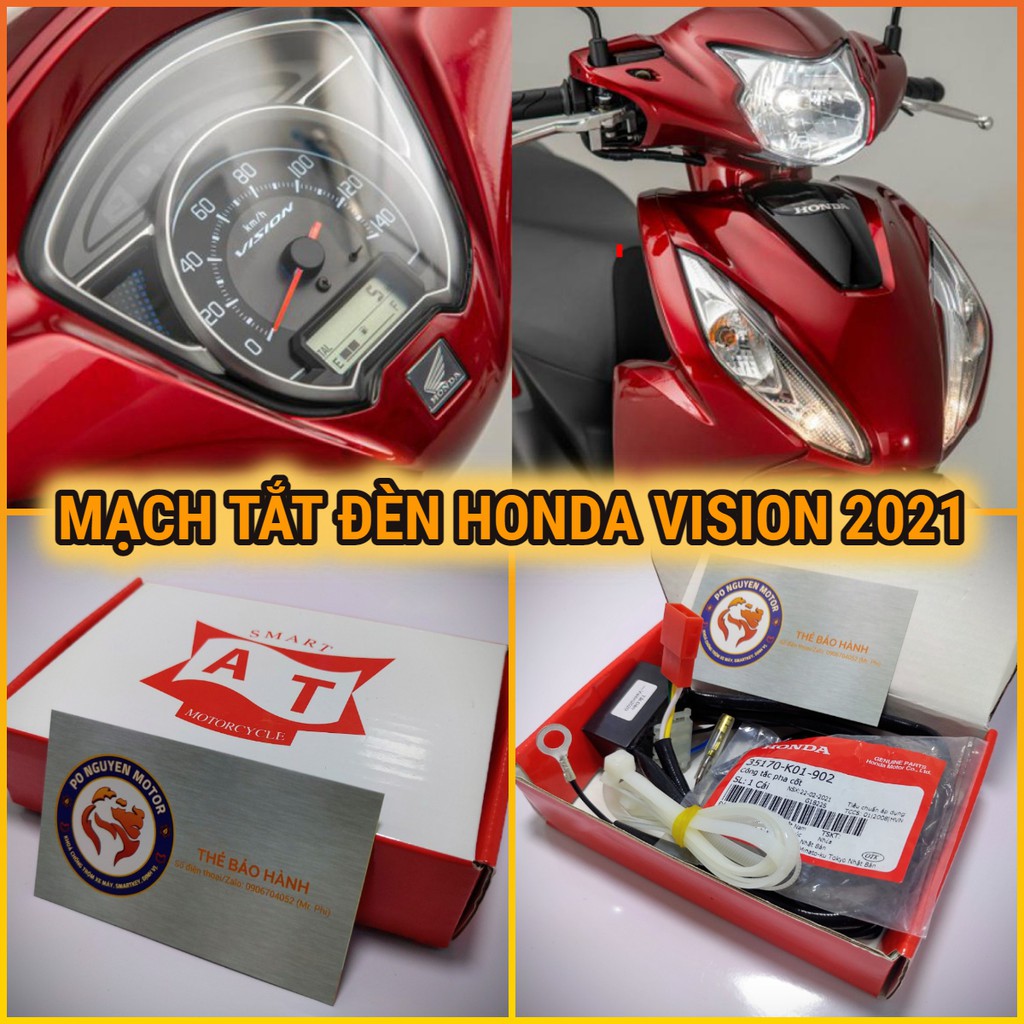 MẠCH TẮT MỞ ĐÈN VÀ PASSING CHO XE HONDA VISION 2021